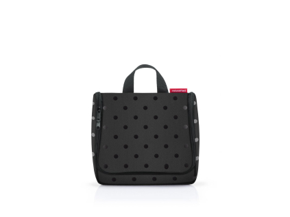 Toaletní taštička Reisenthel Toiletbag Glossy dots black