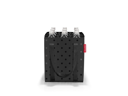 Nákupní taška na lahve Reisenthel Bottlebag Glossy dots black