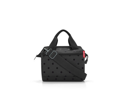 Taška přes rameno Reisenthel Allrounder Cross Glossy dots black