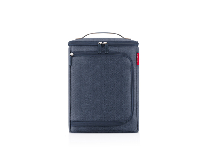 Chladící box Reisenthel Coolerbox Herringbone dark blue