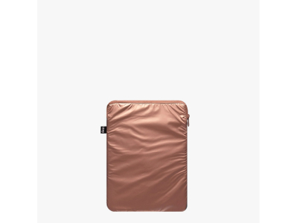 Pouzdro na notebook 13" LOQI METALLIC Rose Gold