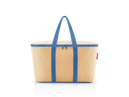 Chladící taška Reisenthel Coolerbag Raffia blue