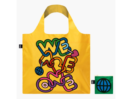 Skládací nákupní taška LOQI CRAIG & KARL We are One