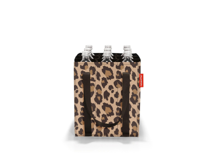 Nákupní taška na lahve Reisenthel Bottlebag  Leo macchiato