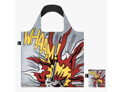 Skládací nákupní taška LOQI ROY LICHTENSTEIN Whaam!