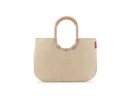 Nákupní taška Reisenthel Loopshopper L Frame Cord sand