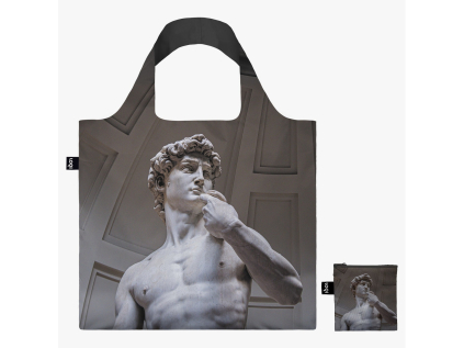 Skládací nákupní taška LOQI MICHELANGELO David
