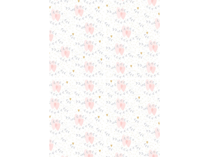 Balicí papír 70x100 cm Artebene Hearts