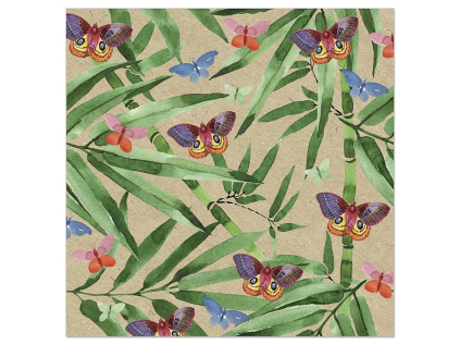 Papírové ubrousky 20 ks Artebene Butterflies