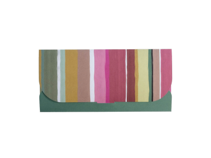 Dárková obálka 23x11cm Artebene Colored Stripes