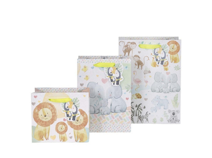 Dárková taška set 3 vel. Artebene Animals