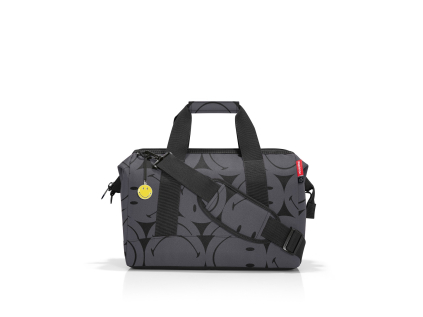 Cestovní taška Reisenthel Allrounder M Smiley® grey