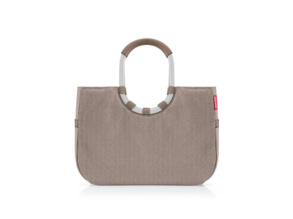 Nákupní taška Reisenthel Loopshopper L Herringbone mokka