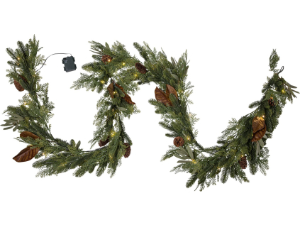 Venkovní LED girlanda délka 280 cm Star Trading Mixi -zelená