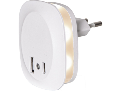 Noční LED světlo se senzorem Star Trading Functional - bílé