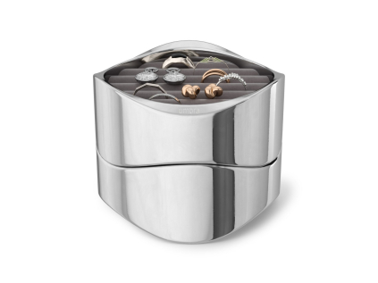 Šperkovnice Umbra WAVY - stříbrná