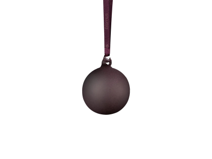 Sada 2 ks vánočních ozdob průměr 9 cm Blomus JUHLA - fialová