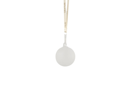 Sada 2 ks vánočních ozdob průměr 9 cm Blomus JUHLA - průhledná