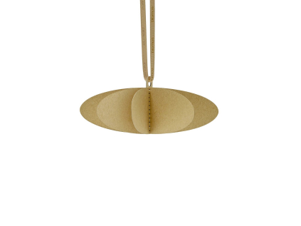 Sada 4 ks papírových elips Blomus KAZARY - hnědá