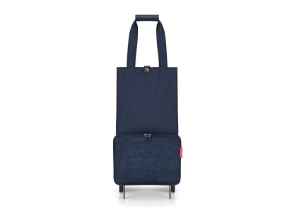 Nákupní taška na kolečkách Reisenthel Foldabletrolley Twist navy