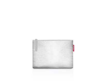 Taštička na zip Reisenthel Case 1 Silver crackle
