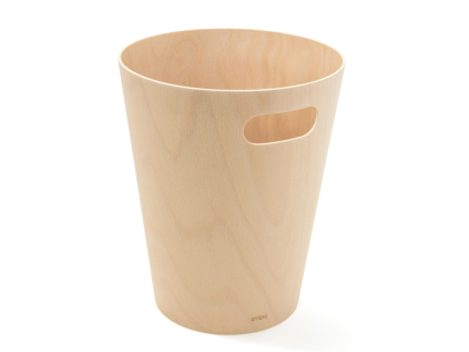 Odpadkový koš 28 cm Umbra WOODROW - přírodní