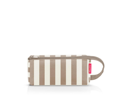 Rozkládací kosmetické pouzdro Reisenthel Fold Case Summerstripes coffee