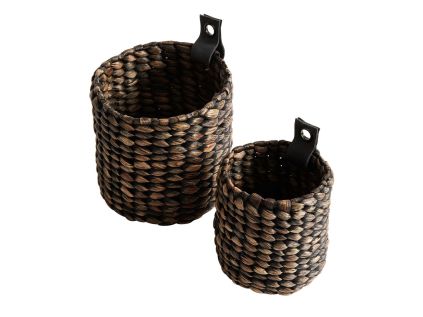 Mini košíky 2 ks Muubs - černé