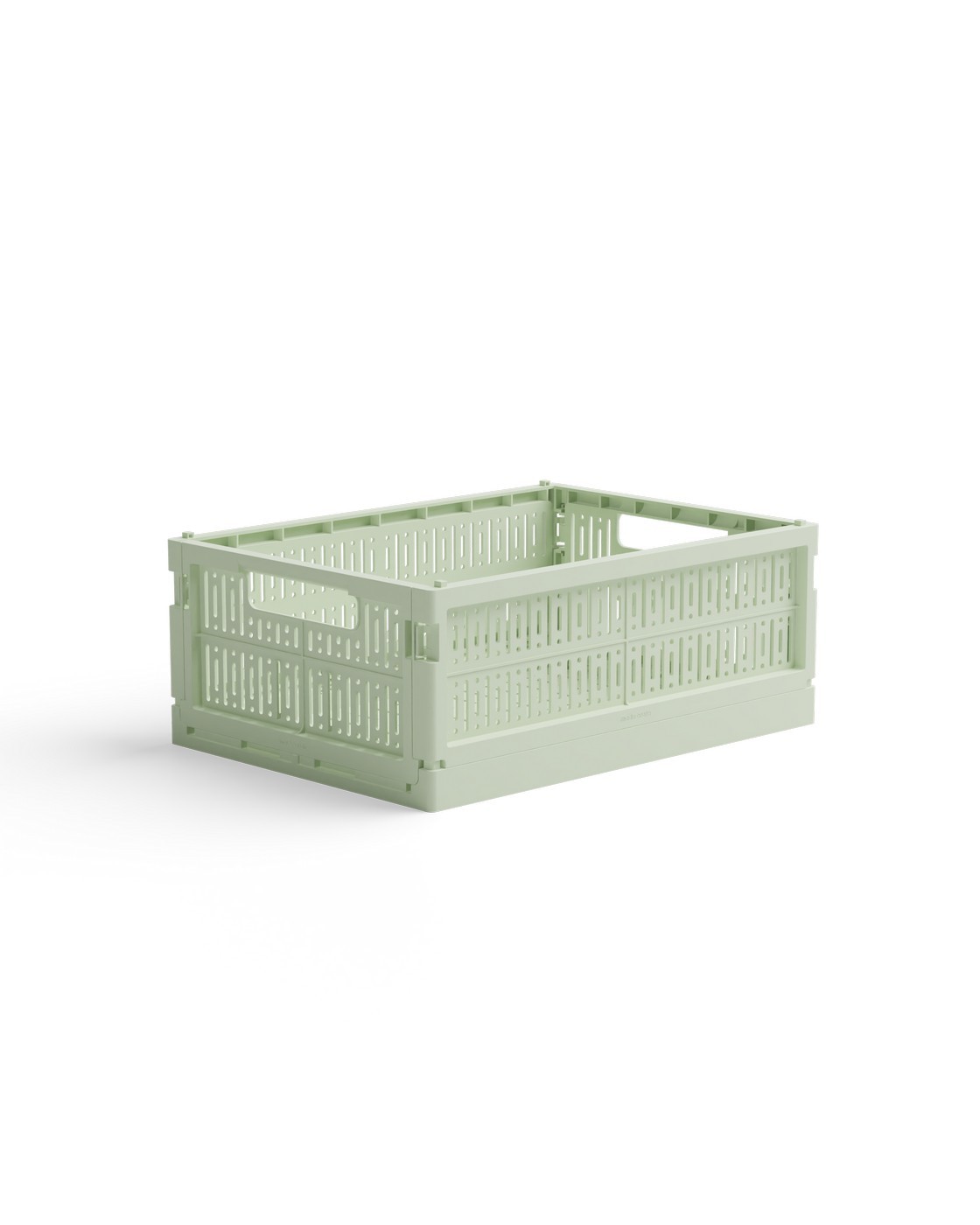 Levně Skládací přepravka midi Made Crate - spring green