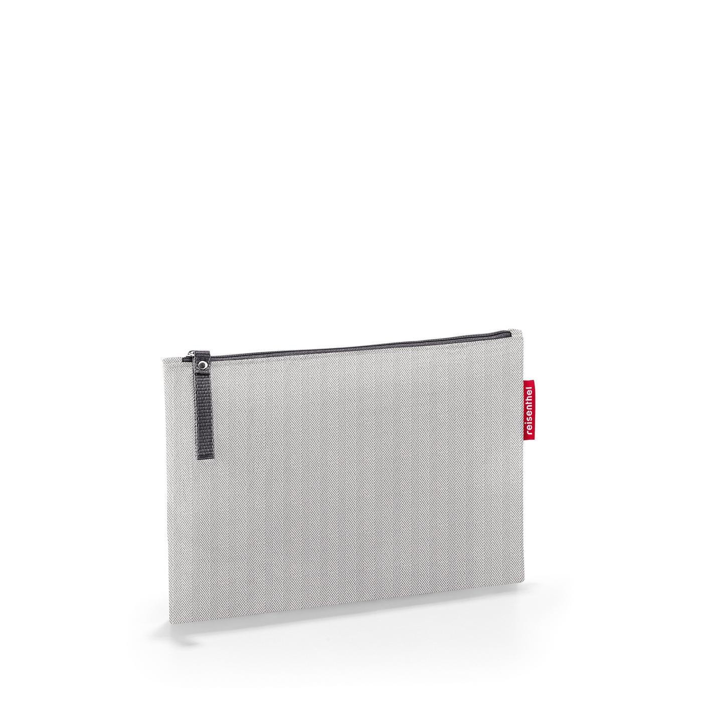 Levně Taštička na zip Reisenthel Case 1 Herringbone grey