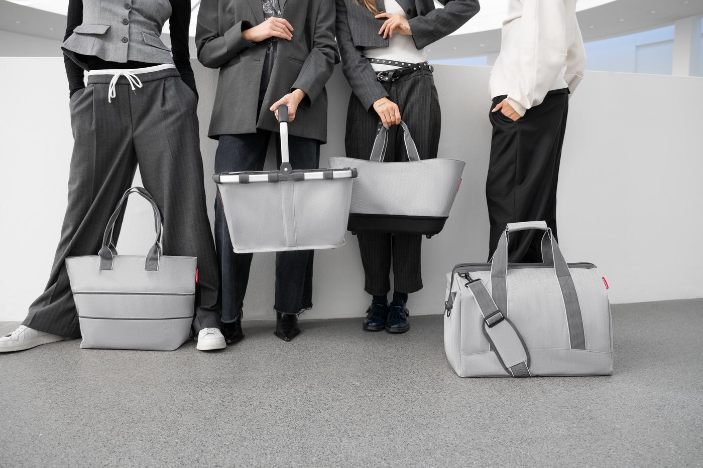 Kabelka Reisenthel Shopper e1 Herringbone grey (obrázek 16)
