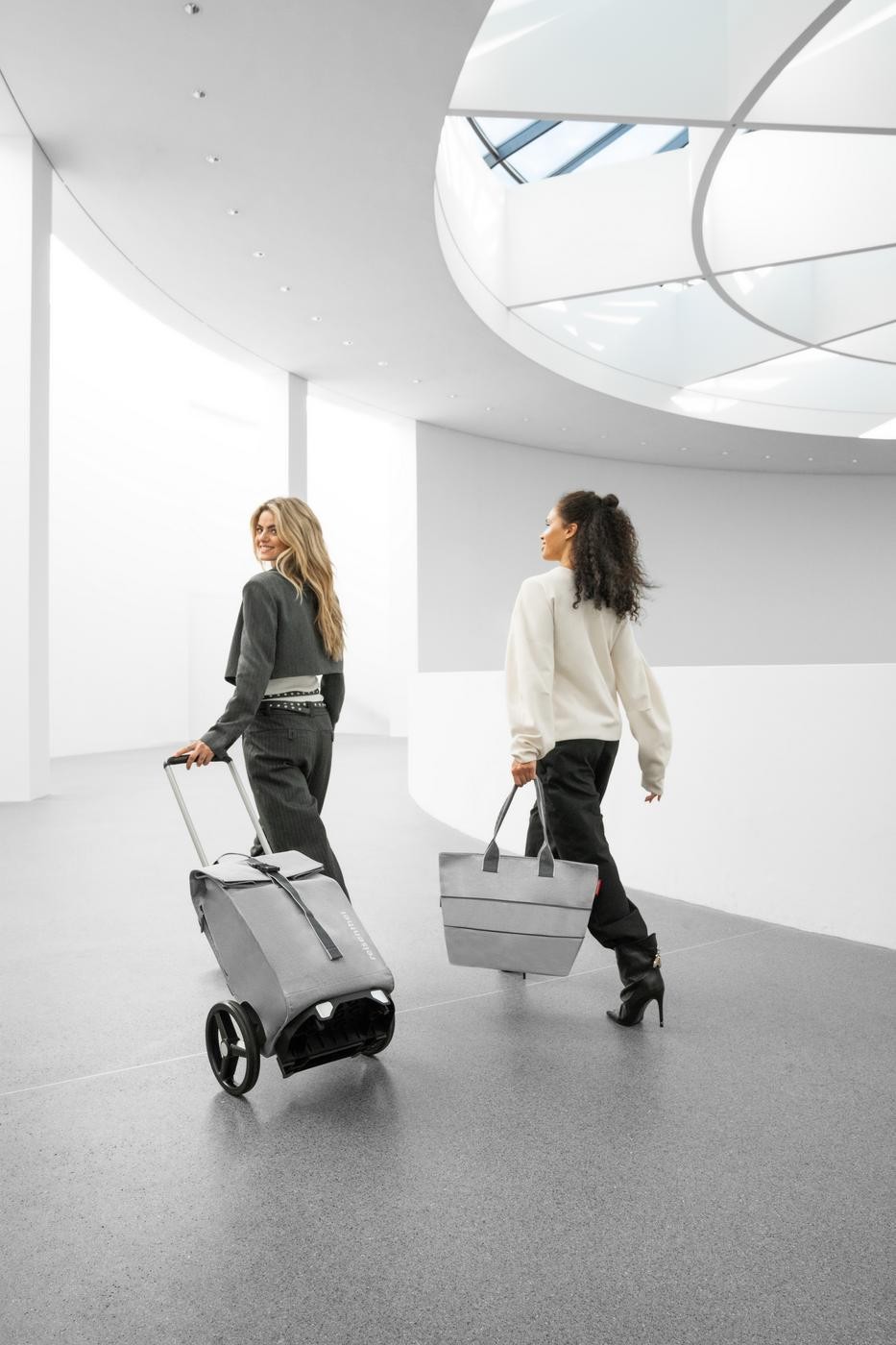Kabelka Reisenthel Shopper e1 Herringbone grey (obrázek 6)