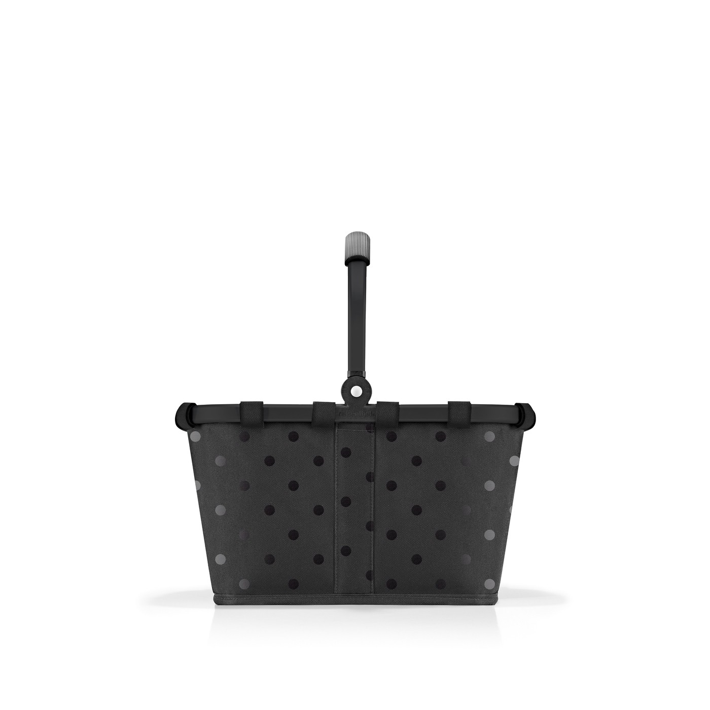 Košík Reisenthel Carrybag XS Frame Glossy dots black