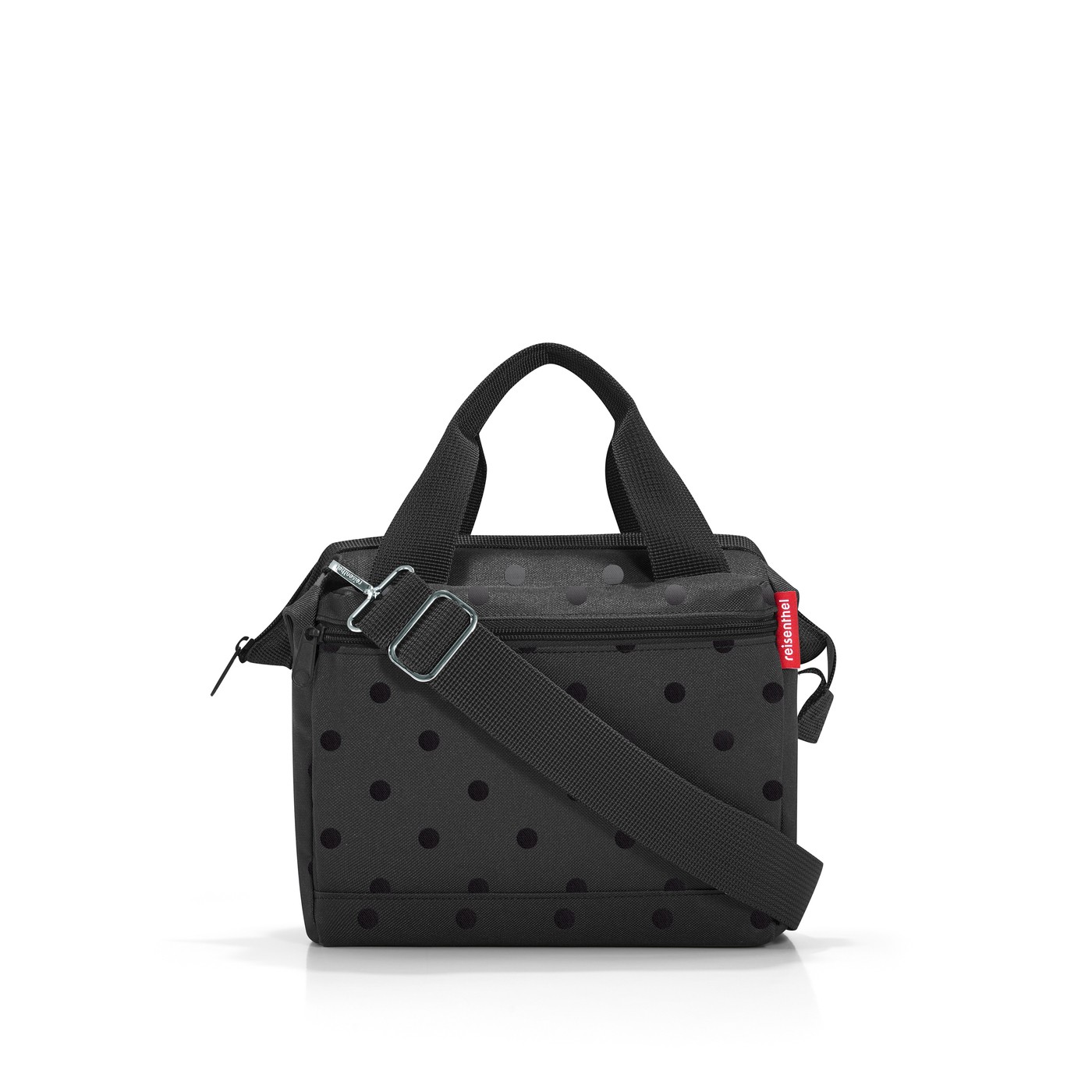 Taška přes rameno Reisenthel Allrounder Cross Glossy dots black