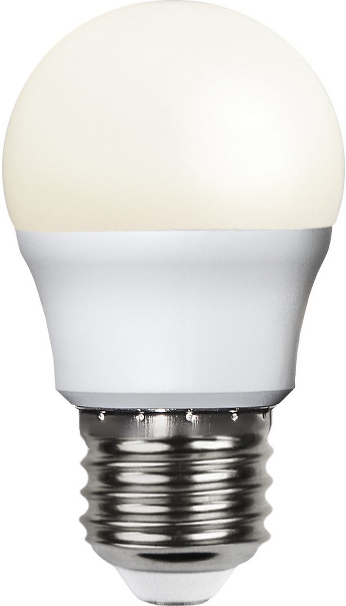 Sada 2 ks LED žárovka E27 40W Star Trading Opaque Basic - bílá (obrázek 2)