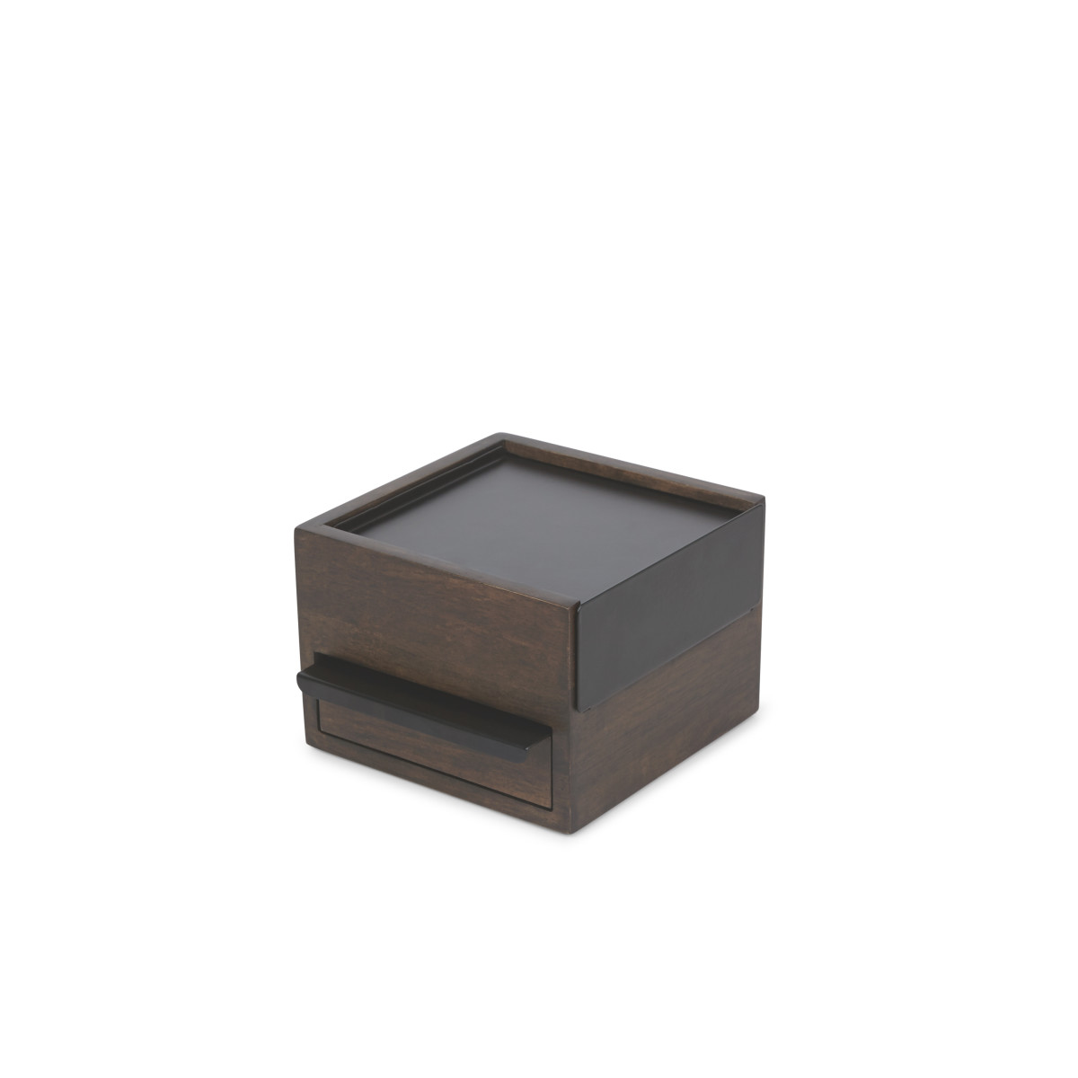 Šperkovnice Umbra STOWIT MINI - černá/ořechová (obrázek 7)