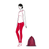 Pytlík na záda Reisenthel Mini Maxi Sacpack Dark ruby #4
