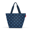 Nákupní taška přes rameno Reisenthel Shopper M Mixed dots blue