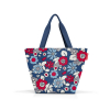 Nákupní taška přes rameno Reisenthel Shopper M Florist indigo