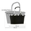 Nákupní košík Reisenthel Carrybag Frame Platinum/Black #9
