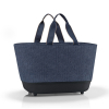 Nákupní košík Reisenthel Shoppingbasket Herringbone dark blue #2
