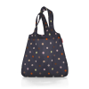 Skládací taška Mini Maxi Shopper Dots dark