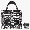 Skládací nákupní taška LOQI JOSEF HOFFMANN Fabric Pattern Monte Zuma #2