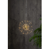 Závěsná světelná LED dekorace výška 16 cm Star Trading Firework - stříbrná #5