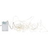 Světelný LED řetěz s domečky výška 20 cm Star Trading Plain - bílý #10