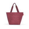 Nákupní taška přes rameno Reisenthel Shopper M Twist maroon