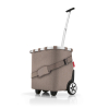 Nákupní košík na kolečkách Reisenthel Carrycruiser Herringbone mokka #6