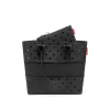 Sada kabelka a taštička na zip Reisenthel Shopper e1 set Glossy dots black #3