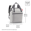 Batoh Reisenthel Allrounder R Smiley® grey #5