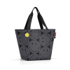 Nákupní taška přes rameno Reisenthel Shopper M Smiley® grey #4